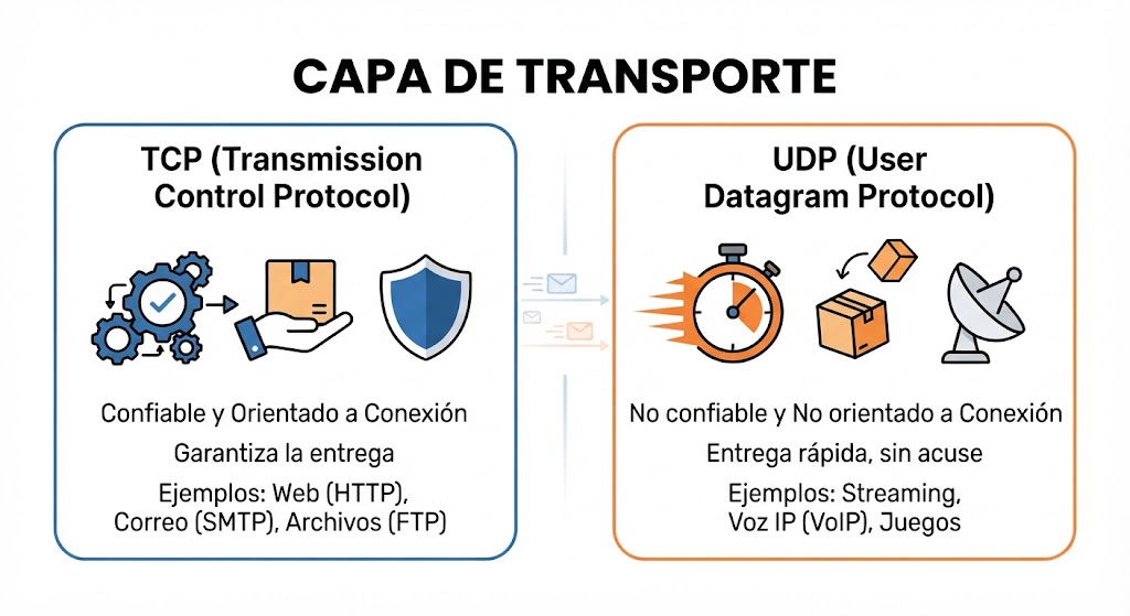 Capa Transporte - Puertos y Conexión